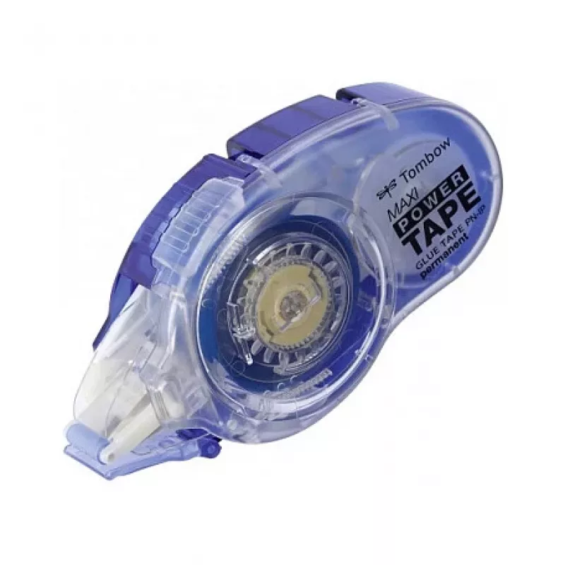 Tombow PN-IP lijmroller - blauw - transparant - 16 m - 8,4 mm - karton - glas - papier - 1 stuk