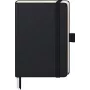 BRUNNEN KOMPAGNON notitieboek A6 blanco 192 pagina's hardcover zwart