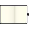 BRUNNEN KOMPAGNON notitieboek A6 blanco 192 pagina's hardcover zwart