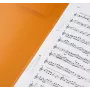 BRUNNEN FACT! rapportmap A4 PP oranje 150 blad metaalklem