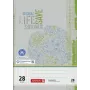 BRUNNEN recycling schoolschrift A4 Lineatur 28 geruit, 16 vellen