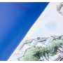 BRUNNEN FACT! rapportmap PP transparant blauw DIN A4 metaalklem 150 blad