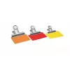 WEDO 64 21350 paperclip van vernikkeld staal, zilver, 50 mm, 100 stuks