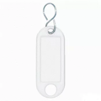 WEDO magneetclip wit 52 mm 21 mm 10 stuks