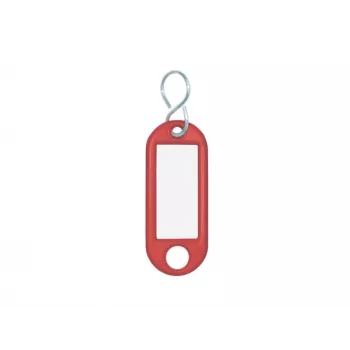 WEDO paperclipdispenser rood 21mm 52mm 10 stuks