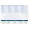SIGEL Time bureaubladonderlegger blauw/groen papier A2 (H6350)