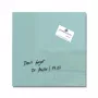 SIGEL Artverum glazen magneetbord aquamarijn 30x30 cm GL133