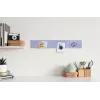 SIGEL Artverum glazen magneetbord lavendel 78 x 12 cm GL109