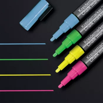 SIGEL Chalk Marker 20 ronde punt wit