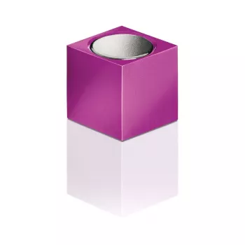 SIGEL BA727 kubus-neodymiummagneten 11 mm, roze/blauw/groen, glanzend, 3 stk