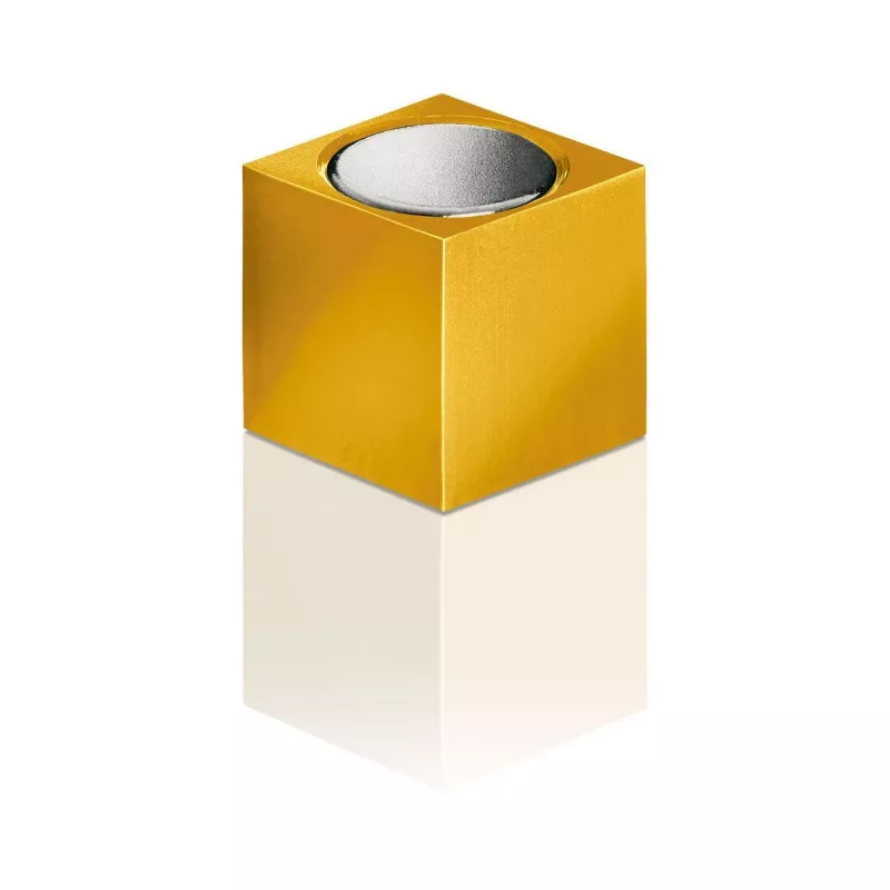 SIGEL BA724 kubus-neodymiummagneten 11 mm koper goud grijs glanzend 3-pack