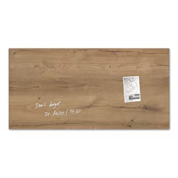 SIGEL GL258 glazen magneetbord 910 x 460 mm wit
