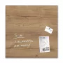 SIGEL GL254 Artverum glazen magneetbord 480 x 480 mm wit