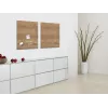 SIGEL GL254 Artverum glazen magneetbord 480 x 480 mm wit