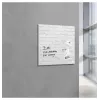 SIGEL GL164 magneetbord van glas 480 x 480 mm wit