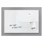 SIGEL artverum magnetisch glazen bord 600 x 400 mm wit frameloos