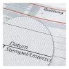 Sigel QU615 kwitantieboek, A6 liggend, 50 vellen, groen