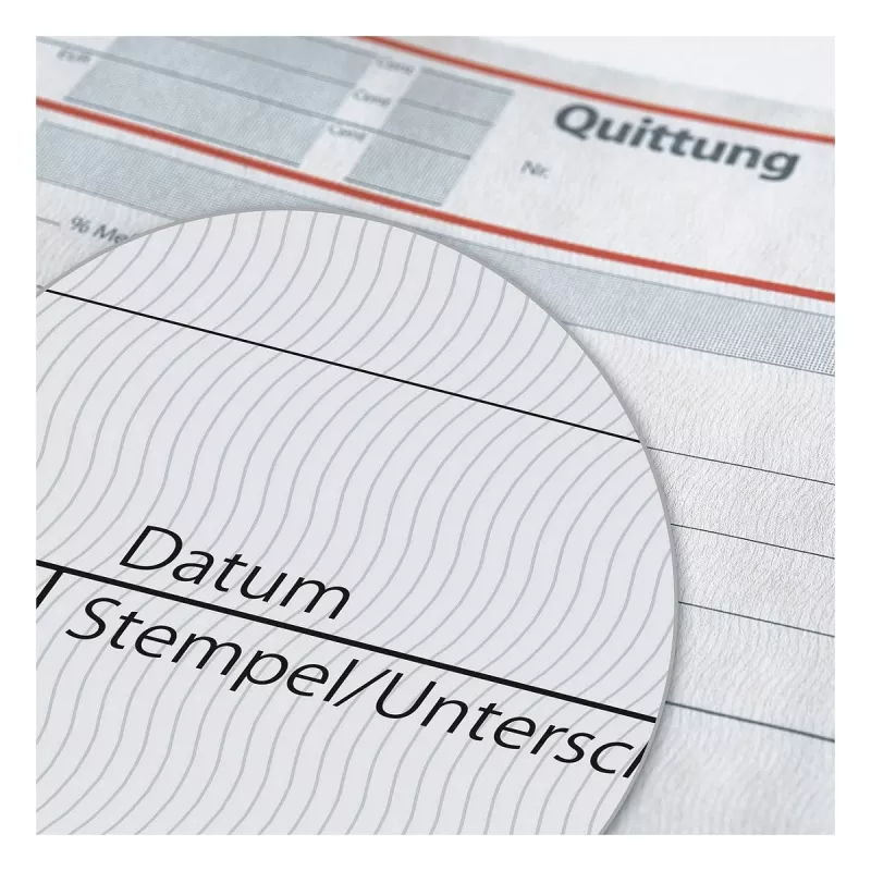 Sigel QU615 kwitantieboek, A6 liggend, 50 vellen, groen