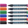 Schneider Maxx 290 whiteboard- en flipchartmarkerset, 6 stuks, verschillende kleuren, 2,0 - 3,0 mm