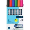 Schneider Maxx 290 whiteboard- en flipchartmarkerset, 6 stuks, verschillende kleuren, 2,0 - 3,0 mm