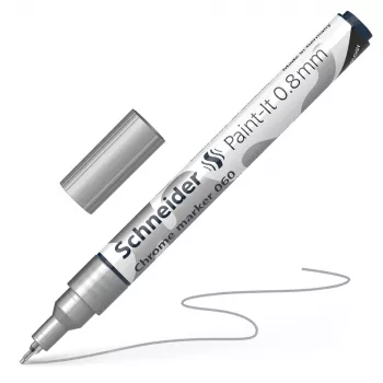 Schneider Paint lakmarker chroom 0,8 mm
