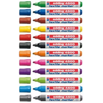 EDDING 4500 textielmarker blauw 2-3 mm
