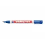 EDDING 404 permanentmarker voor glas, metaal, kunststof - zwart - 1 mm ronde punt