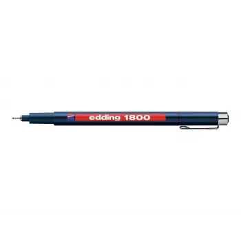 EDDING 1800 fineliner zwart pigmentinkt 0,3 mm