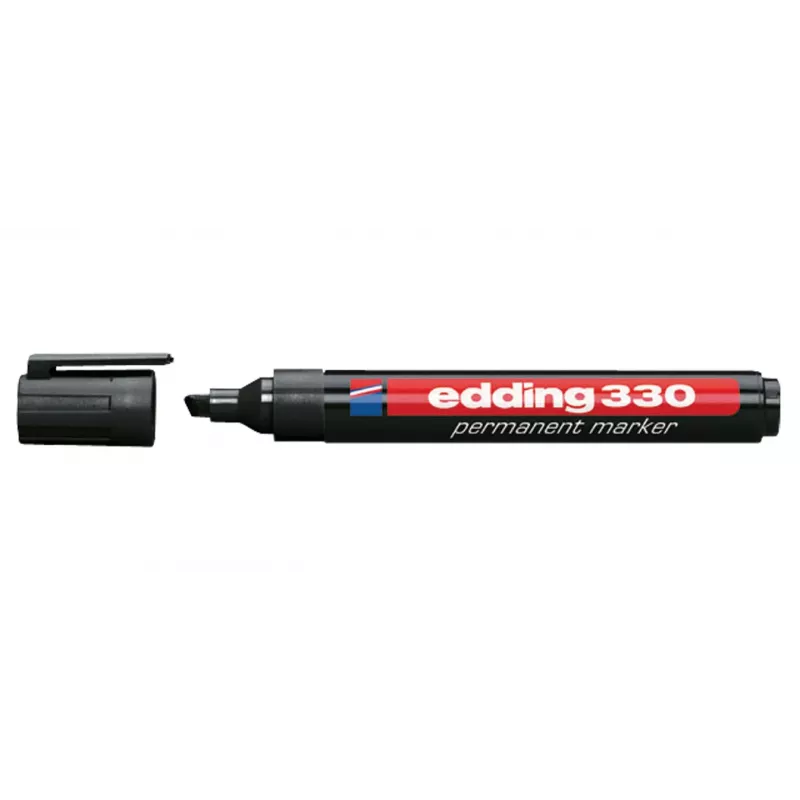 EDDING OFC-ED330BK permanentmarker zwart 1-5 mm beitelpunt 1 stuk
