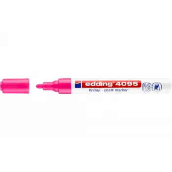 EDDING 4095 krijtmarker - roze - 10 stuks