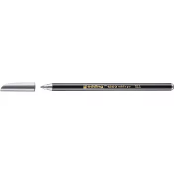 EDDING 1200 zilver fijne ronde punt kleurpen 1 mm