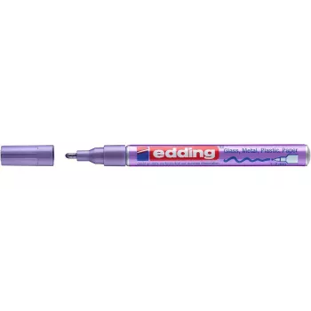 EDDING 4-751-9-078 verfmarker - violet - ronde punt - aluminium - fijn - 1 mm