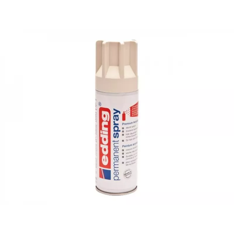 EDDING Premium 5200 acryl spuitverf - crèmewit - 200 ml
