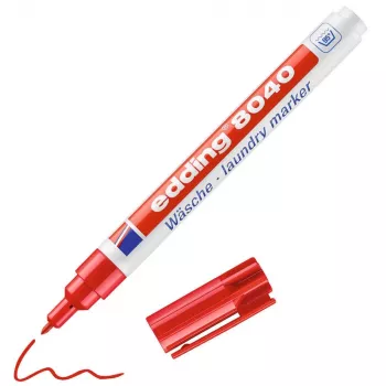 EDDING 8040 wasmarker 1,0 mm rood ronde punt