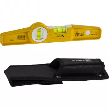 STABILA Type 81 S torpedowaterpas, 25 cm, magnetisch, aluminium gietwerk