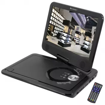 Soundmaster PDB1910SW draagbare cd-speler met DAB+ en FM-radio, zwart