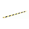 Durable C19 stroomkabel - zwart/geel - plat - 1m - IEC C19 naar C20