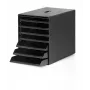 DURABLE IDEALBOX PLUS ladebox antraciet 7 laden DIN A4 1712001058