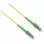 HELOS glasvezel OS2 patchkabel simplex LSZH 2,0mm LC/APC-LC/APC geel 20 m