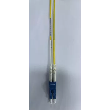 HELOS glasvezel duplex patchkabel, LC/LC, 9/125 µm, staalpanzer, 18 m (51940.18A)