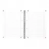 Oxford TOUCH notitieboek - koraal - A4+ - 80 vel - 90 g/m² - gelinieerd
