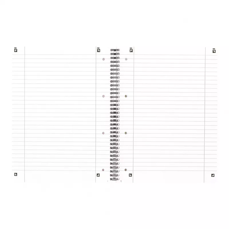 Oxford TOUCH notitieboek - koraal - A4+ - 80 vel - 90 g/m² - gelinieerd