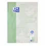 Oxford collegeblok A4+ 80 vel 90 g/m² geruit blauw 4-rings