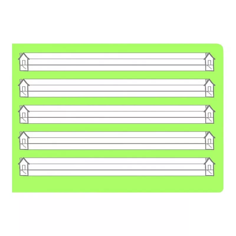Oxford 100050100 notitieboek A5 90 g/m2 groen