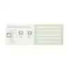 Oxford 100050100 notitieboek A5 90 g/m2 groen