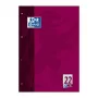 Oxford schrijfblok DIN A4 gelinieerd liniatuur 22, 80 vel, 90 g/m², wit