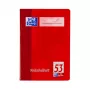 Oxford 100050336 notitieboek A4 90 g/m2 rood