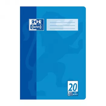 Oxford schoolschrift A4 32 vel liniatuur 20 blanco met rand