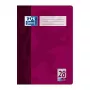 Oxford 100050332 A4 90 gsm gelinieerd navulblok - 100 vel, wit, 4-voudig geperforeerd, geperforeerd, gelijmde kop