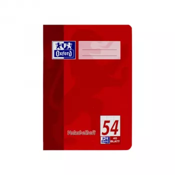 Oxford 100050337 notitieboek A4 90 g/m2 rood